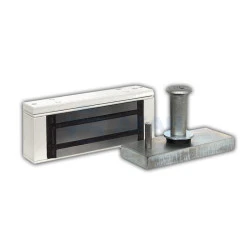 Замок электромагнитный М1-150 (серый) с планкой (ОЛЕВС)