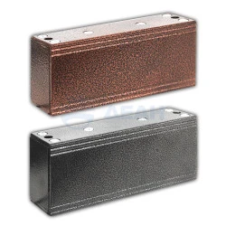 Замок электромагнитный М1-300 (коричневый) с уголком (ОЛЕВС)