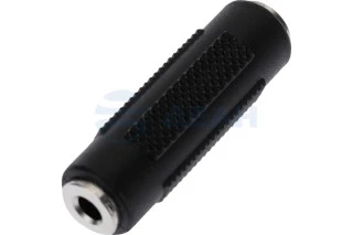 Переходник 3,5мм стерео гнездо - 3,5мм стерео гнездо, пластик (14-0203)  (REXANT)