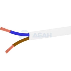 Провод соединительный с двумя жилами ШВВП 2х0,75 (200м)  (КабельЭлектросвязь)