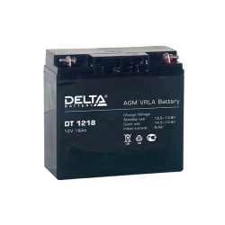 Аккумулятор DT 1218 (АКБ 12-18) Delta