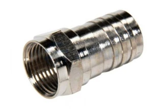 Штекер F обжим на кабель RG6U (F02) (ЭЛЕТЭК)